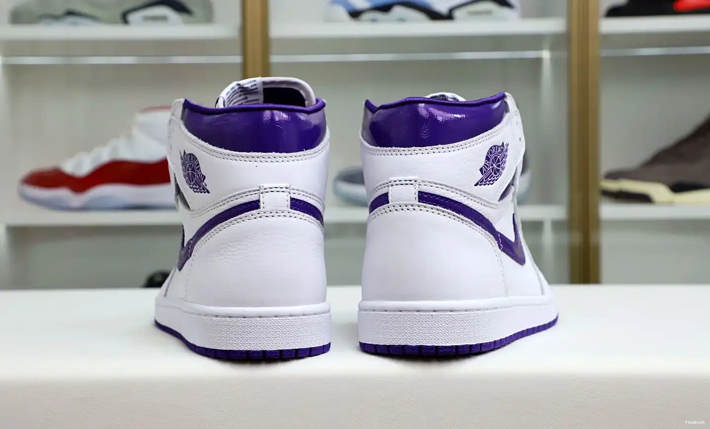 OG Court Air 1 Jordan Purple High 0409